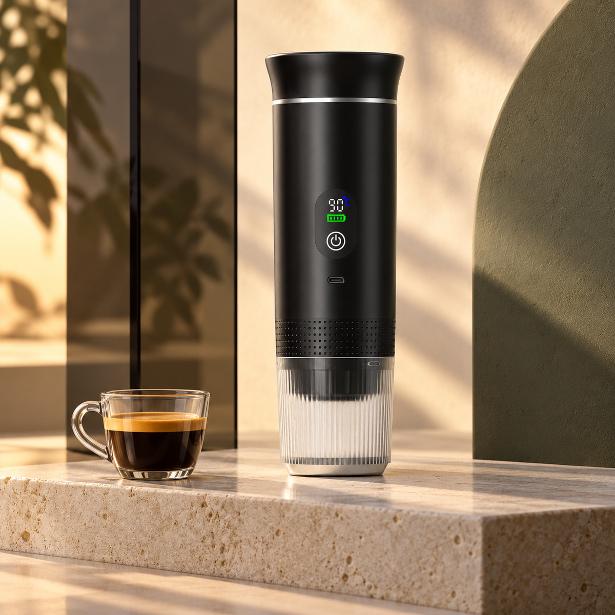 BrewGo™ 3-in-1 Portable Espresso Maker